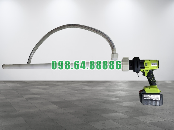 Bơm hút hoá chất thùng phuy cầm tay công suất 750w model JDT-PP-0.75