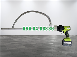 Bơm hút hoá chất thùng phuy cầm tay công suất 750w model JDT-PP-0.75